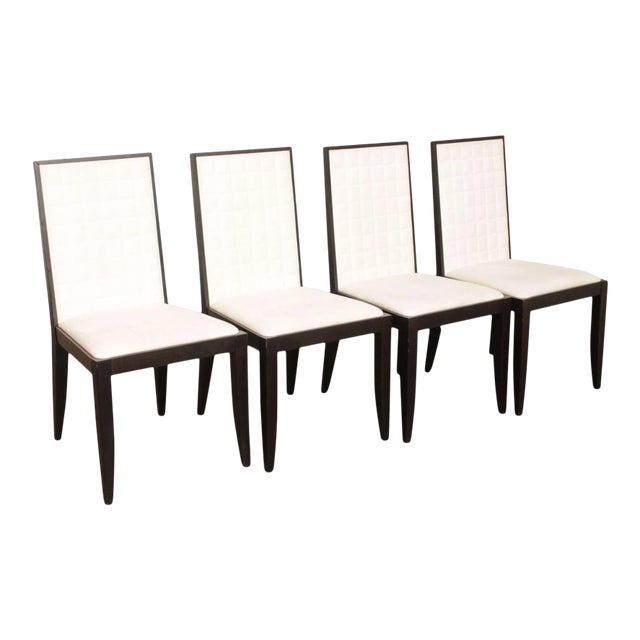 Costantini Pietro Italian Modern Dining Chairs - Set of 4 For Sale