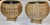 Mediterranean Wicker Resin Urn Planters Indoor or Outdoor - A Pair For Sale - Image 3 of 3