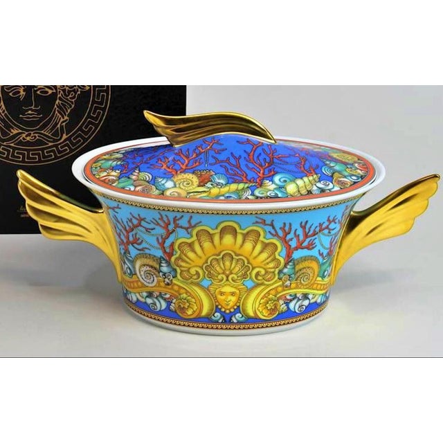 Rosenthal Versace Soup Tureen with Lid by Versace Home Collection For Sale - Image 5 of 7