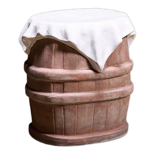 Late 20th Century Italian, Trompe l'Oeil Garden Table For Sale