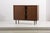 Mid-century sideboard with three shelves and brass handles, 1960s.
