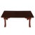 Asian Low Asian Hardwood High Gloss Coffee Table For Sale - Image 3 of 3