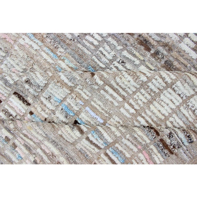 Modern Casual Moroccan Rug by Keivan Woven Arts, 10'3" X 14'3" For Sale - Image 14 of 15