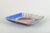 Mari Simmulson for Upsala Ekeby Bowl/dish, concrete decoration, 1960s. Rectangular stoneware bowl with hand-decorated...