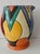 Art Deco Hand-Painted Geometric Jug by Enoch Boulton for Crown Devon, 1930s For Sale - Image 4 of 8