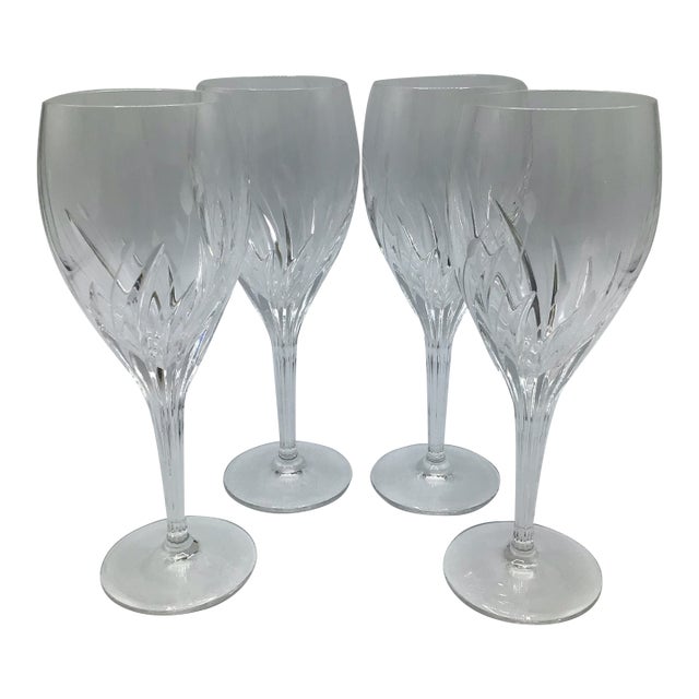 Noritake "Moondust" Wine Glasses-Set of 4 For Sale