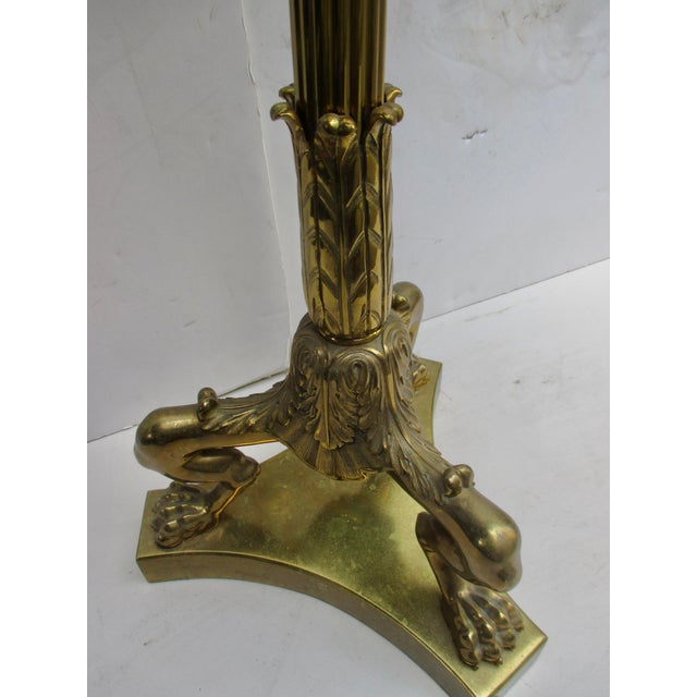 Gueridon Lion Paw Table With Tiger Eye Top For Sale In New York - Image 6 of 16