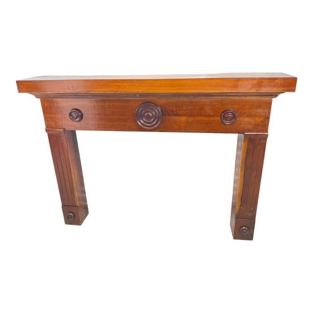 19th Century French Neoclassic Fireplace Mantle Piece. For Sale