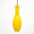 Precious yellow glass suspension lamp, Italy 1960s. Up to 250V (Europe/UK Standard).The wiring of this item may be...