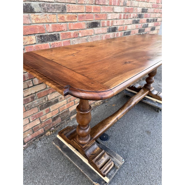 19th Century 19th Century French Refectory Console/ Dining Table For Sale - Image 5 of 13