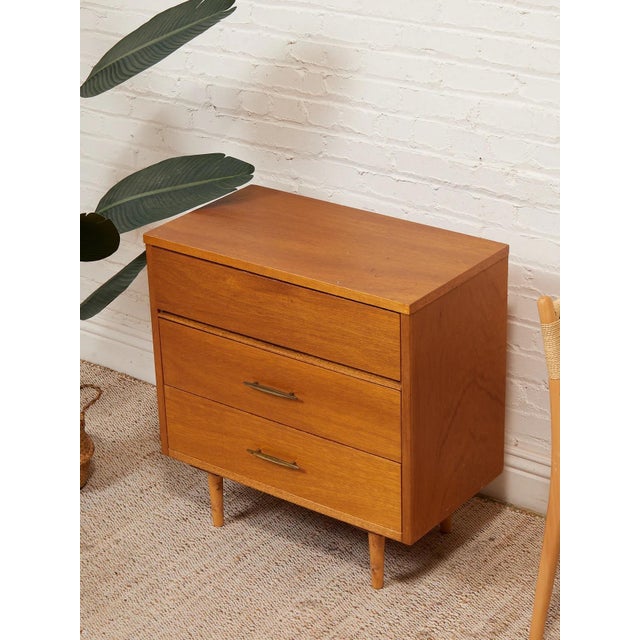 Mid 20th Century Lowboy Dresser Chest of Drawers For Sale - Image 10 of 12