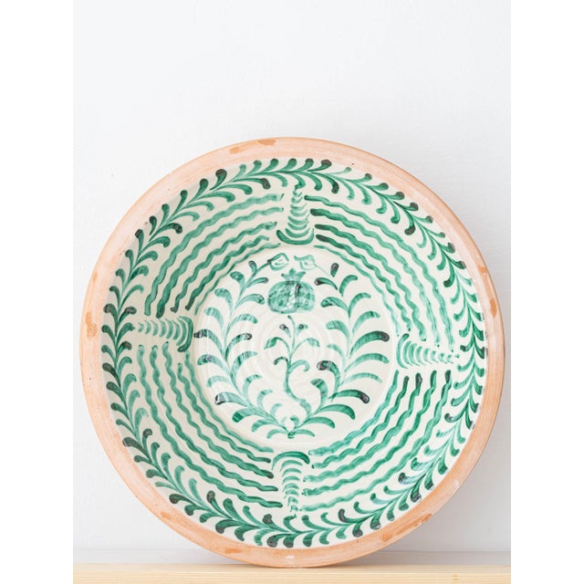 Spanish Revival Hand-Painted Ceramic Wall Bowl by Fajalauza Lebrillo for Granada Pottery, 2010s For Sale - Image 14 of 14