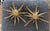Maison Charles Rare 1940s French Bronze Agave Starburst Candle Holders in the Style of Maison Charles - a Pair For Sale - Image 4 of 12