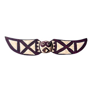 African Bwa Ceremonial Gurunsi Butterfly Hawk Mask For Sale