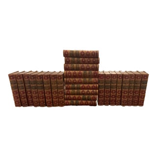 Antique 25 Volume Set of the Waverly Novels by Sir Walter Scott Published in 1871 For Sale