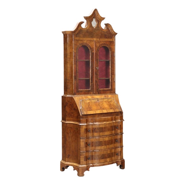 Secretaire in Walnut For Sale