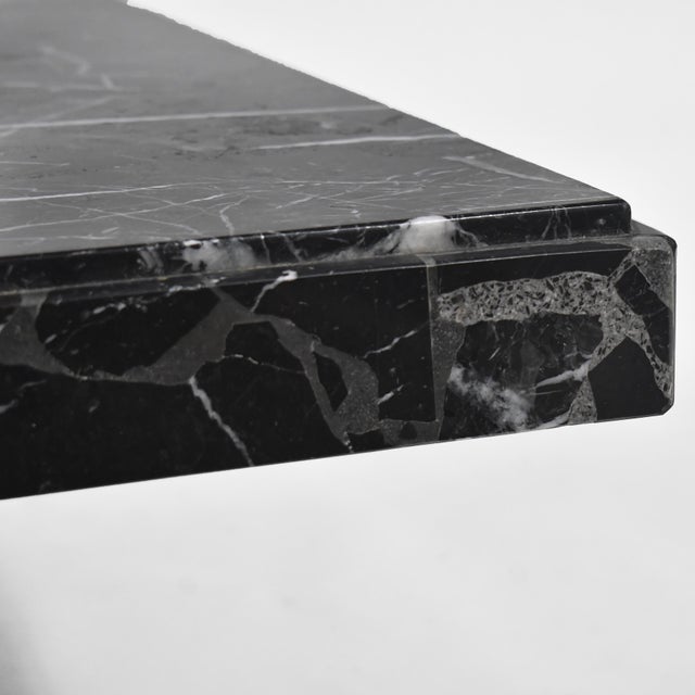 Black Ello Black Marble Coffee Table For Sale - Image 8 of 9