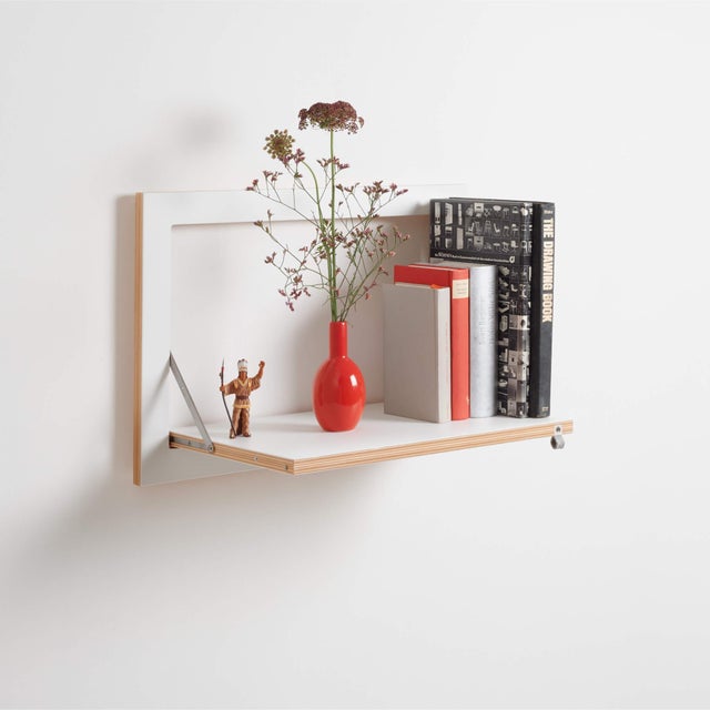 60×40-1 Fläpps Shelf in White from Ambivalenz For Sale - Image 6 of 6
