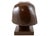 Metal Expressionist Sculpture of Head, 20th Century, Bronze For Sale - Image 7 of 9