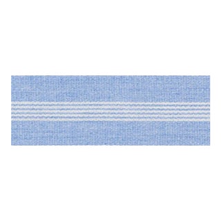 Schumacher Nilsson Tape Indoor & Outdoor in Chambray For Sale