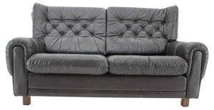 Mid-Century Leather Sofa, 1970s, Czechoslovakia