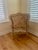 French Provincial Late 20th Century Massoud Luxe Bergere Chair For Sale - Image 3 of 5