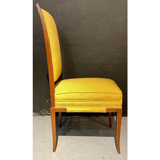 Mid-Century Modern Six Tommi Parzinger Dining Chairs, Originals For Sale - Image 12 of 13
