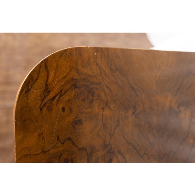 Pair of 1930s French Art Deco Demilune Tables For Sale - Image 15 of 18