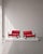 Jacques Adnet, French Mid-Century Modern, Pair of Two Seater Sofas or Settees, Leather, Steel, Upholstery, France, 1950s A...