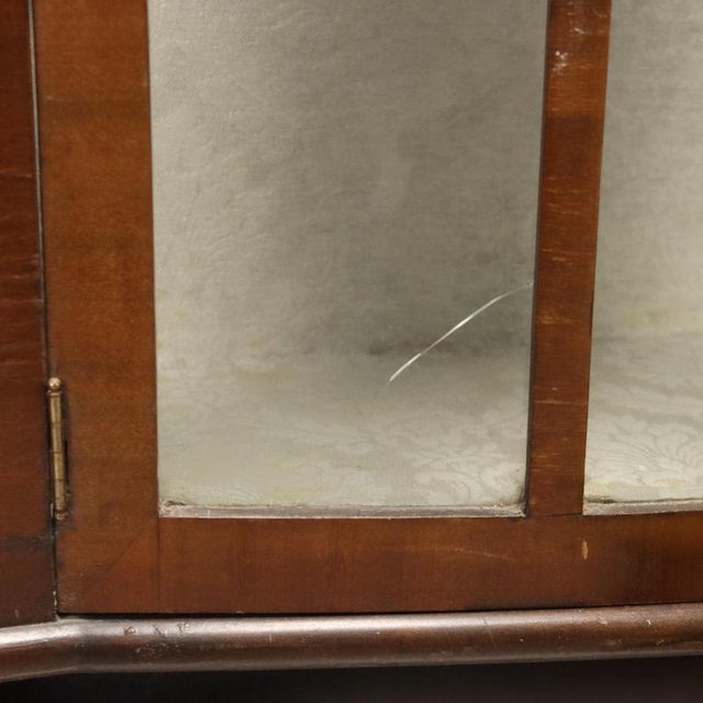Wood Art Deco Showcase in Mahogany Veneer For Sale - Image 7 of 11