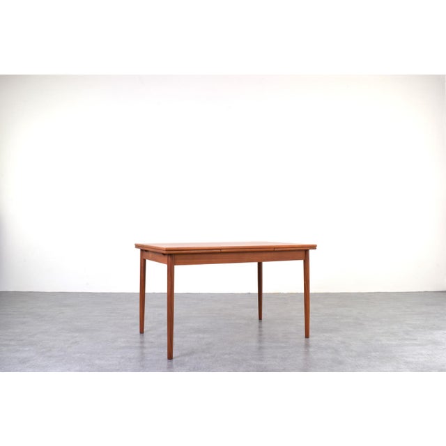 Mid-Century Modern Danish Extendable Dining Table in Teak, 1960s For Sale - Image 16 of 16