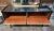 Paint 1950's Mid-Century Modern Vanity With Mirror & Lacquer Finish For Sale - Image 7 of 12