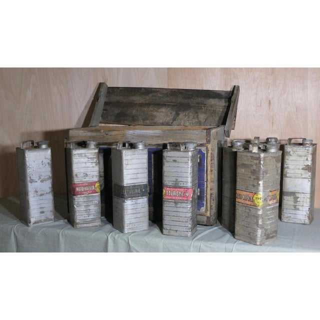 Antique Advertising Crate Dating, 1900s For Sale - Image 6 of 8