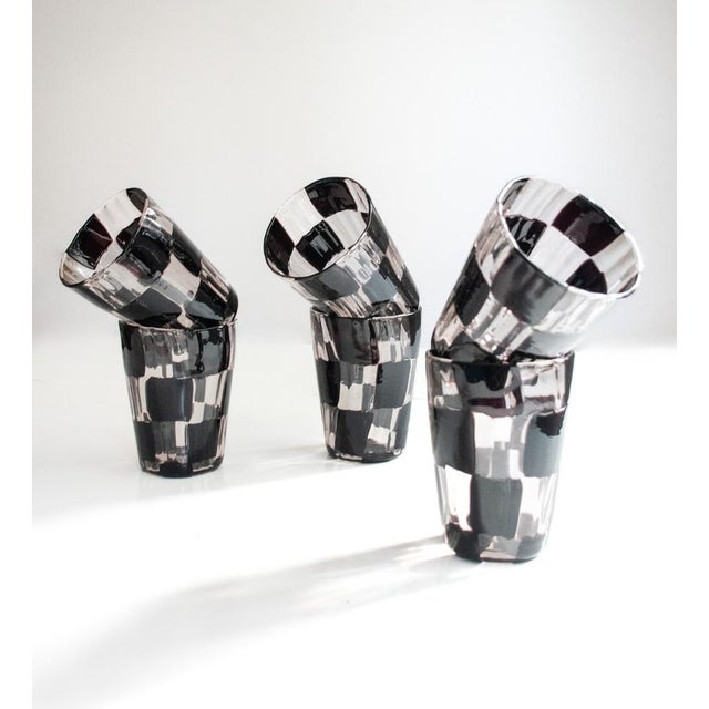 Italian Murano Glassware Set, 2004, Set of 6 For Sale - Image 10 of 11