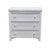 Shabby Chic Lexington / Henry Link Country Cottage Style 30" White Wicker Three Drawer Nightstand 477-513 For Sale - Image 3 of 13