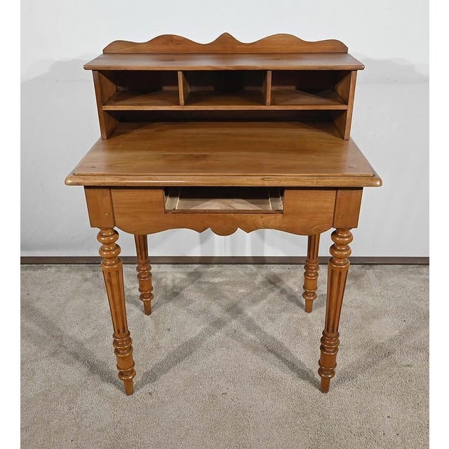 Small Louis Philippe Style Secretary, Late 19th Century For Sale - Image 17 of 18