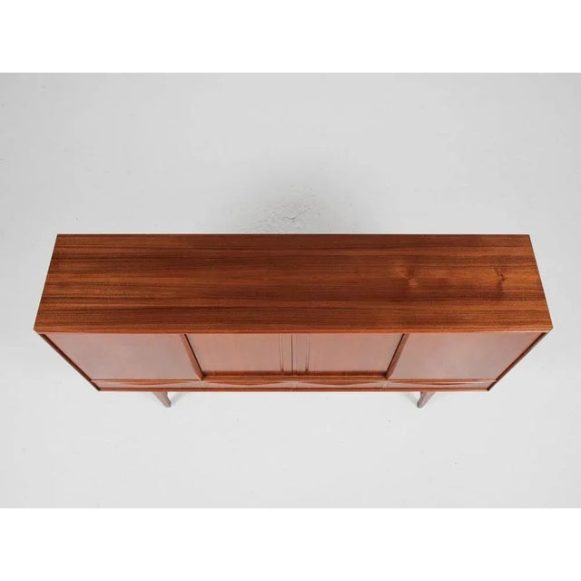 Mid-Century Danish Highboard in Teak by E.W. Bach for Sejling Skabe, 1960s For Sale - Image 12 of 13
