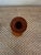 Vintage Handcarved 11” Walnut Modernist Candleholders -A Pair For Sale - Image 12 of 16
