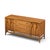 Broyhill Brasilia Mid Century Walnut and Brass Credenza For Sale - Image 9 of 10
