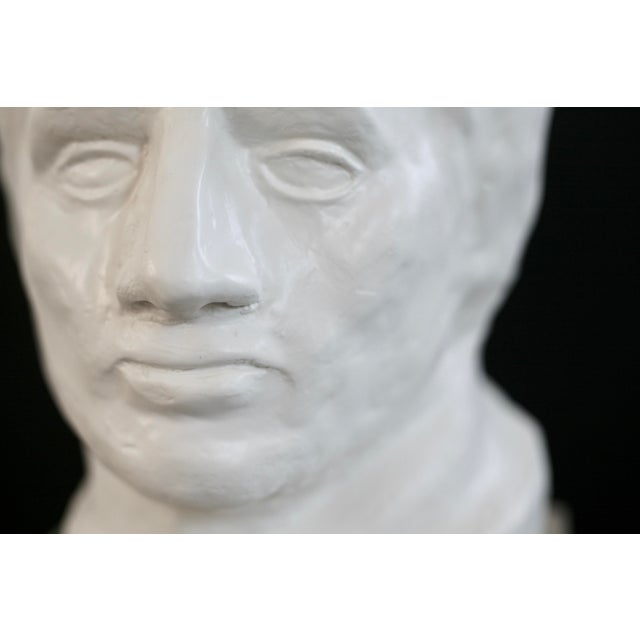 Head Sculpture, 1970s, Plaster For Sale - Image 11 of 18
