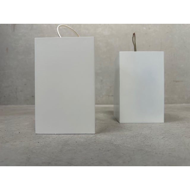White Vintage Ceiling Lamp by Raak, 1960s, Set of 2 For Sale - Image 8 of 8