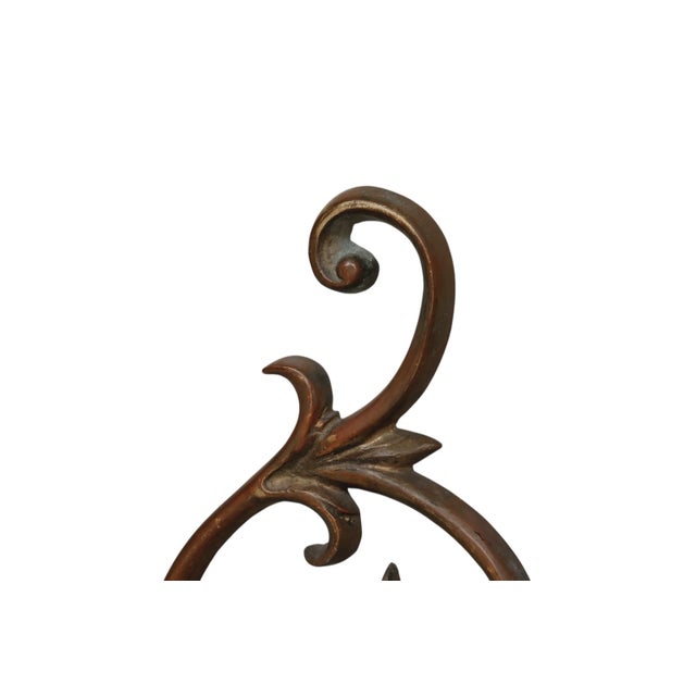 Art Nouveau Art Nouveau Bronze Andirons - a Pair For Sale - Image 3 of 7