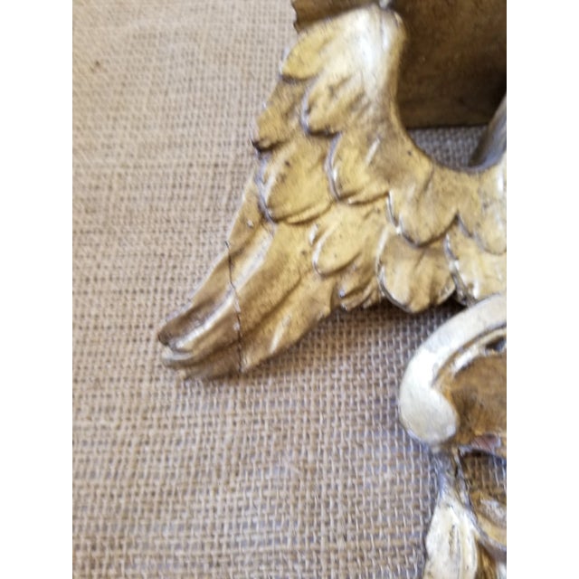 18th Century Giltwood Eagle Bracket For Sale In San Antonio - Image 6 of 11