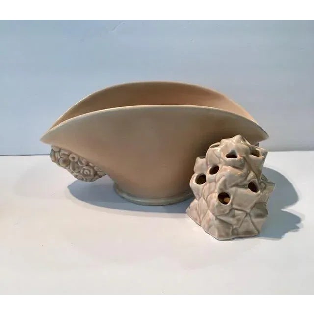 1930s Clarice Cliff "My Garden" Vase and Frog- 2 Pieces For Sale - Image 12 of 12