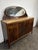 Art Nouveau Buffet in Burr Walnut with Marble Top and Oval Mirror, 1890s For Sale - Image 3 of 12