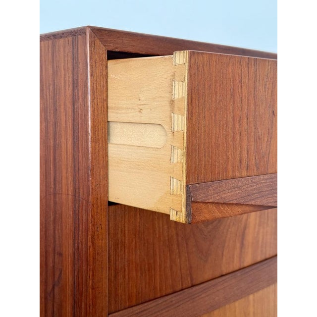 Mid-Century Modern Scandinavian Teak Chest of Drawers, 1960s For Sale - Image 16 of 18