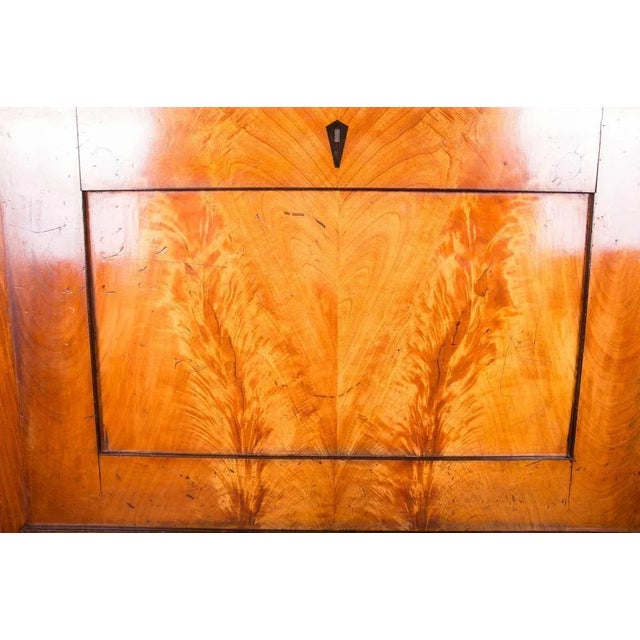 Early 19th Century Biedermeier Mahogany Pyramid Cupboard For Sale - Image 6 of 11