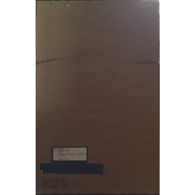 Reginald Case, Geruchte (Rumors, Referring to Persecution of Jews) Original Collage, 1978 For Sale - Image 4 of 4