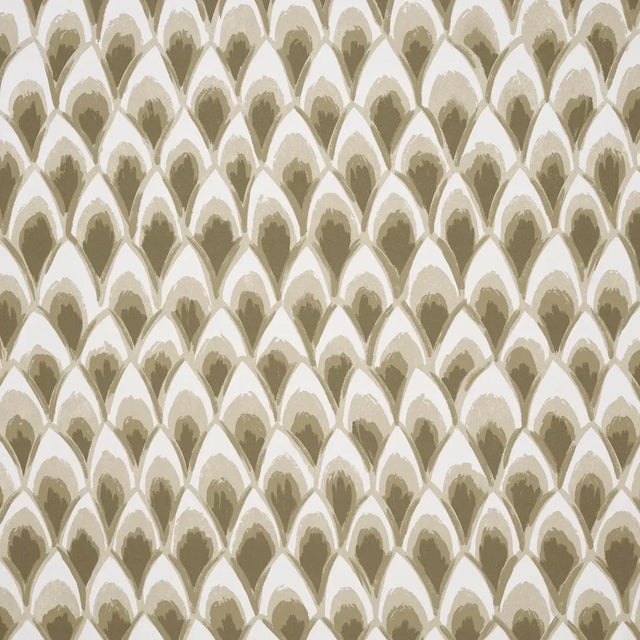 Chinoiserie SAMPLE - Schumacher X Mark D. Sikes Chinoiserie Grande Panel Set In Neutral For Sale - Image 3 of 5