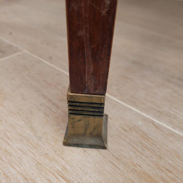 Edwardian Style Display Case in Wood, England, 1930s For Sale - Image 14 of 18